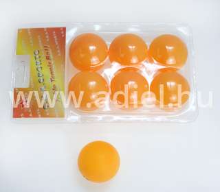 Ping-pong labda szett 6 db-os