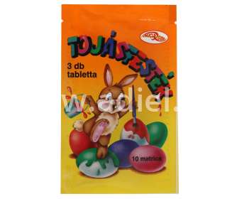 Tojásfesték kis tasakos 3 színü