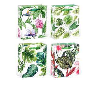 Tasak papír selyemfülű trópusi 26x32 cm.