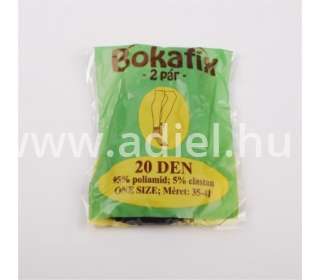 Bokafix nylon fekete