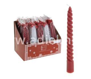 Gyertya csavart 2 db-os szett