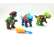 Játék Szerelhető Dínók 3db-os szett