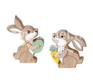 Asztalidísz Nyuszi tojással fa, 15cm