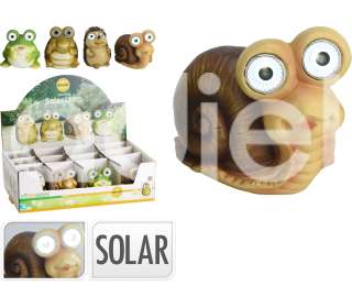 Polyrezin kerti állat  Solar LED 13cm