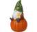 Polyrezin figura Tök manóval 13 cm