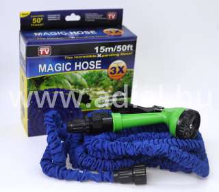 Locsoló tömlő Magic Hose 15 m. flexibilis