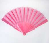 Legyező müanyag Nemzeti színű