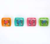 Hegyező két lyukú, müanyag