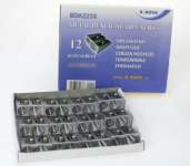 Hegyező fém két lyukú Sakota