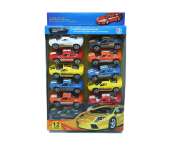 Játék Kisautó Szett 12db-os