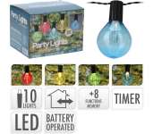 Fényfüzér színes LED Kültéri 4 méteres