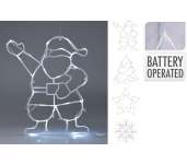 Világító Ablakdísz 24LED