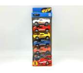 Játék Kisautó dobozban 6 db-os