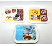 Tálca füles, műanyag 25x35cm