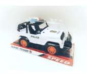 Játék Rendőrségi dzsip lendkerekes