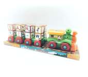 Játék Vonat kockaszállító