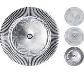 Tálca Ünnepi kerek dombornyomott 33cm