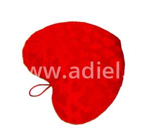 Plüss párna szív 32x28 cm