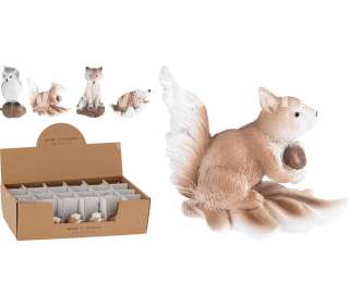 Kerámia őszi erdei állatok 8cm