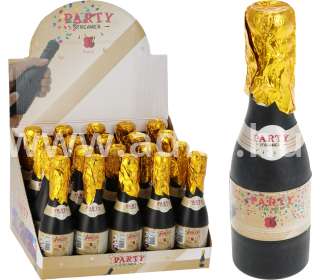 Konfetti kilövő Pezsgős üveg 20cm