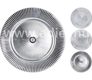 Tálca Ünnepi kerek dombornyomott 33cm