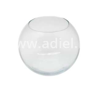 Váza üveg gömb 15cm